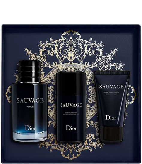 dior sauvage 3 piece set|sauvage dior men gift set.